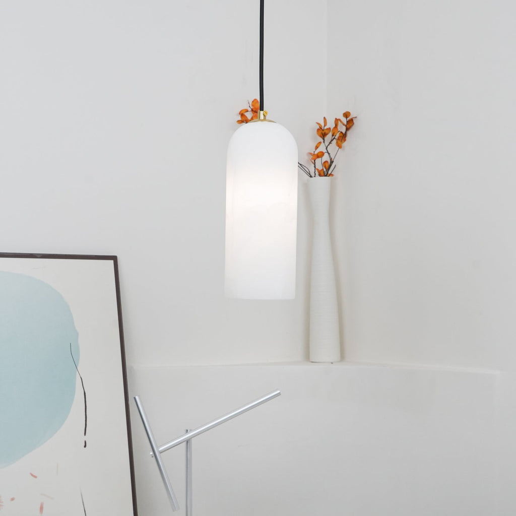 Zashayra Suspension Cylindrique en Albâtre - Neutralighting