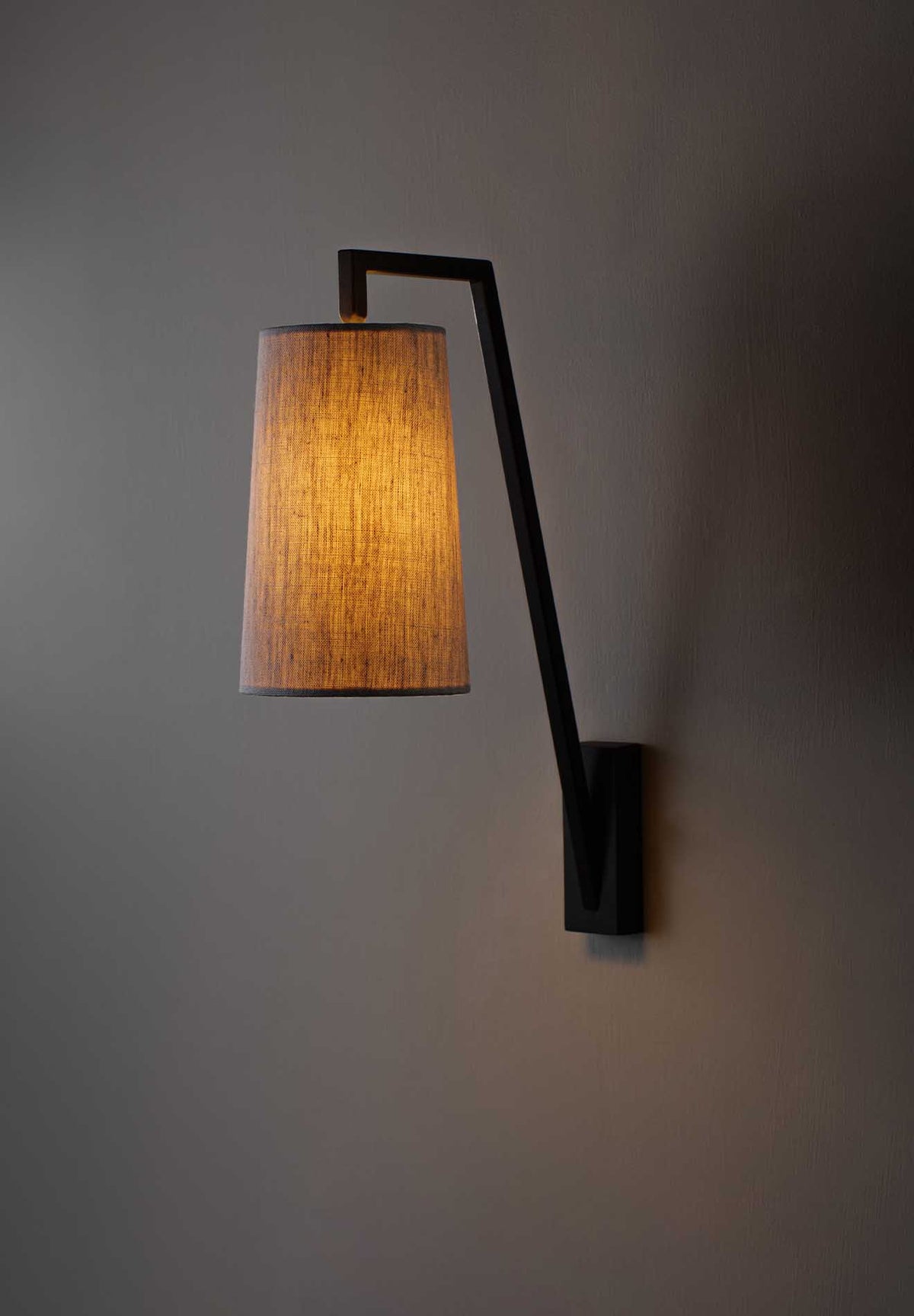 Myvarira Applique Murale En Laiton Et Tissu Minimaliste Moderne - Neutralighting