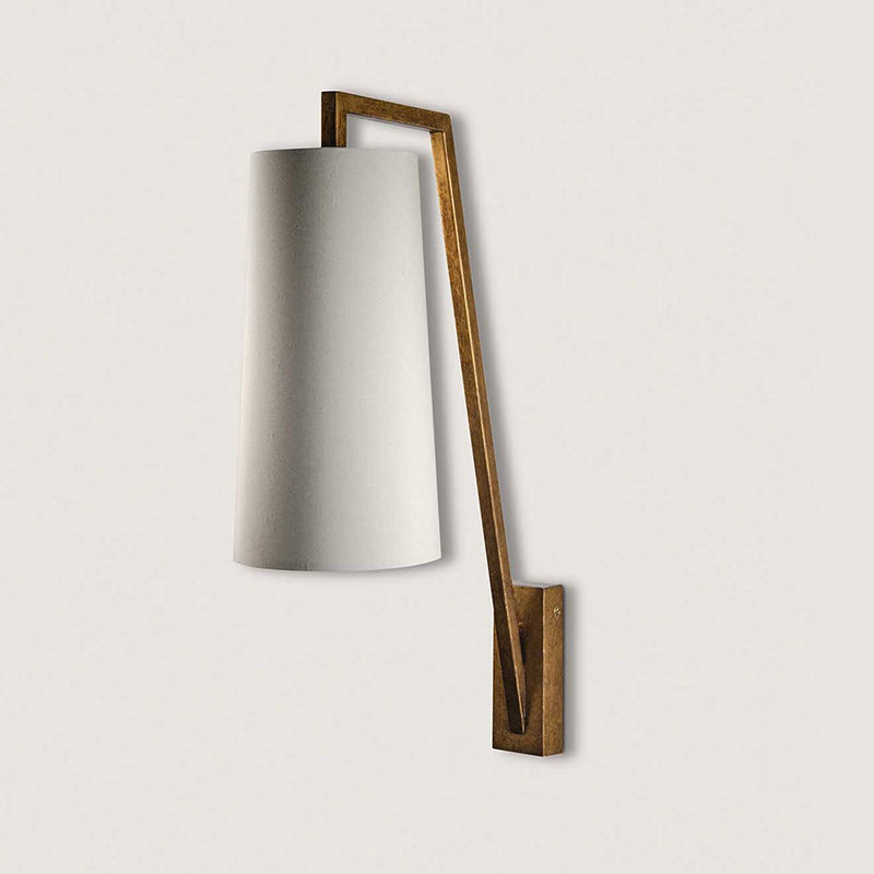 Myvarira Applique Murale En Laiton Et Tissu Minimaliste Moderne - Neutralighting