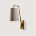 Myvarira Applique Murale En Laiton Et Tissu Minimaliste Moderne - Neutralighting