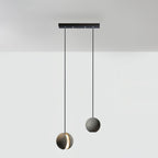 Solara Suspension Sphère en Béton Lune Minimaliste - Neutralighting