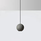 Solara Suspension Sphère en Béton Lune Minimaliste - Neutralighting