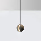 Solara Suspension Sphère en Béton Lune Minimaliste - Neutralighting
