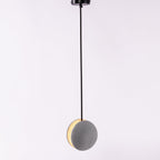 Solara Suspension Sphère en Béton Lune Minimaliste - Neutralighting