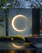 Zathee Applique Murale Extérieure LED Circulaire - Neutralighting