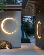 Zathee Applique Murale Extérieure LED Circulaire - Neutralighting