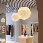 Lustra Suspension Lampe en Forme de Lune pour Salon - Neutralighting