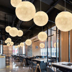 Lustra Suspension Lampe en Forme de Lune pour Salon - Neutralighting