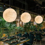 Lustra Suspension Lampe en Forme de Lune pour Salon - Neutralighting