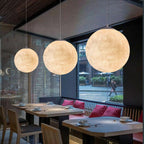 Lustra Suspension Lampe en Forme de Lune pour Salon - Neutralighting