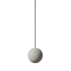 Solara Suspension Sphère en Béton Lune Minimaliste - Neutralighting