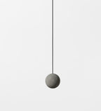 Solara Suspension Sphère en Béton Lune Minimaliste - Neutralighting