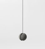 Solara Suspension Sphère en Béton Lune Minimaliste - Neutralighting