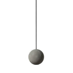 Solara Suspension Sphère en Béton Lune Minimaliste - Neutralighting