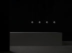 Solara Suspension Sphère en Béton Lune Minimaliste - Neutralighting
