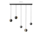 Solara Suspension Sphère en Béton Lune Minimaliste - Neutralighting