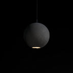 Solara Suspension Sphère en Béton Lune Minimaliste - Neutralighting