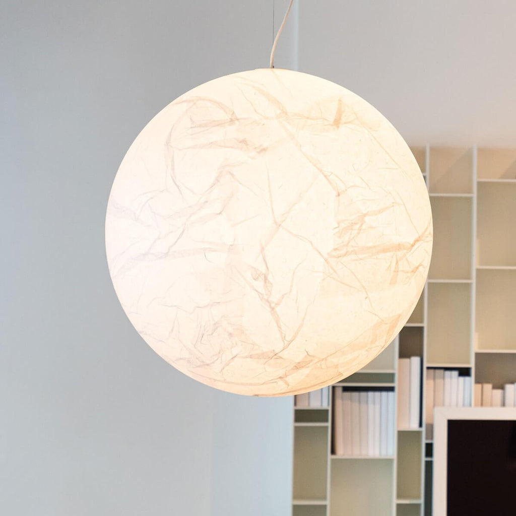Globe Lampe Suspendue Minimaliste en Soie - Neutralighting