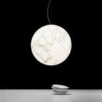 Globe Lampe Suspendue Minimaliste en Soie - Neutralighting