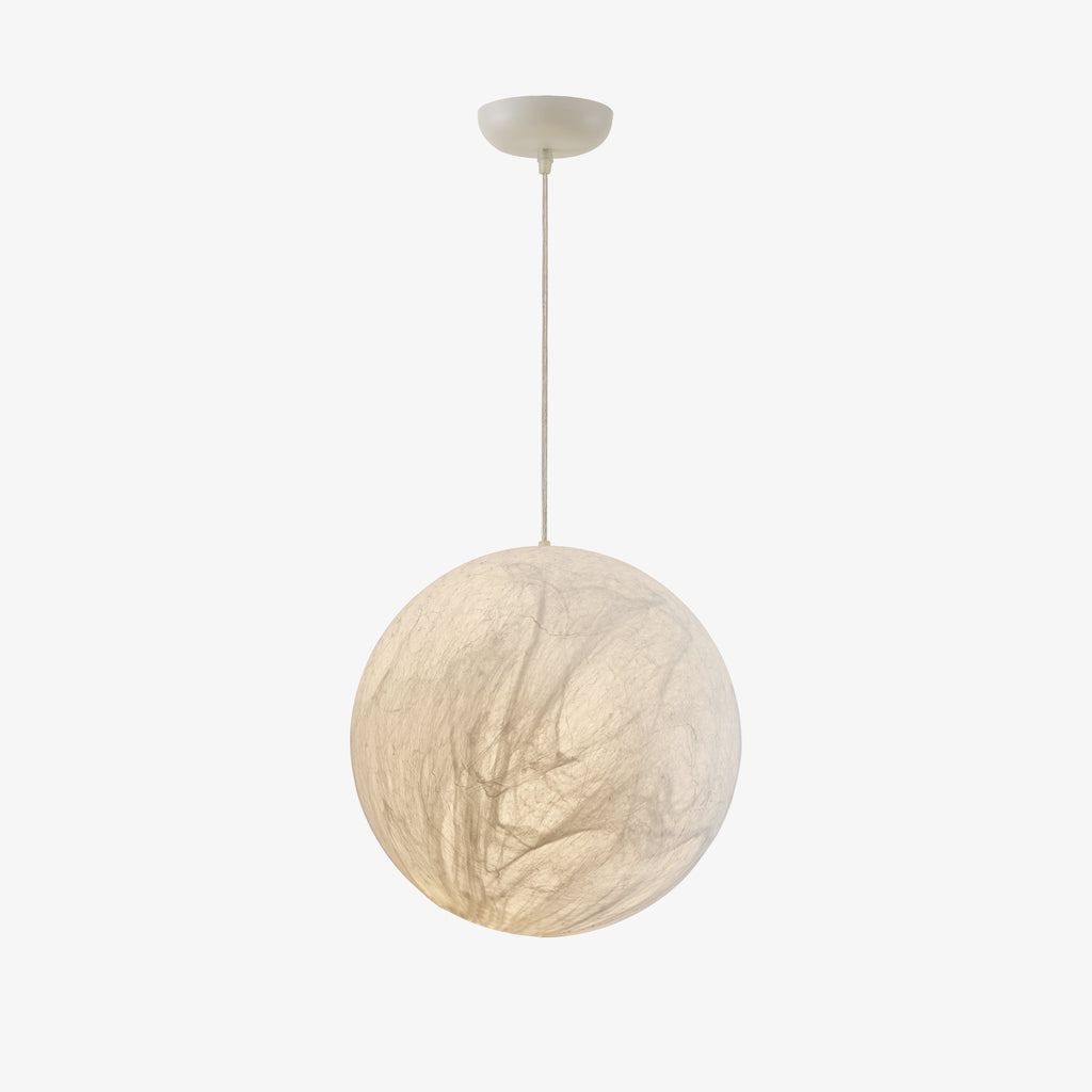 Globe Lampe Suspendue Minimaliste en Soie - Neutralighting