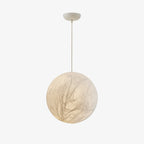 Globe Lampe Suspendue Minimaliste en Soie - Neutralighting