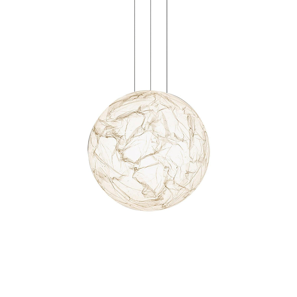 Globe Lampe Suspendue Minimaliste en Soie - Neutralighting