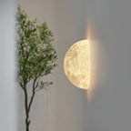 Olsolan Applique Murale 3D en Plastique Art Nordique Lune - Neutralighting