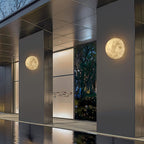 Olsolan Applique Murale 3D en Plastique Art Nordique Lune - Neutralighting
