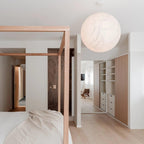 Globe Lampe Suspendue Minimaliste en Soie - Neutralighting