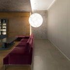 Globe Lampe Suspendue Minimaliste en Soie - Neutralighting