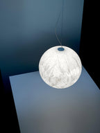 Globe Lampe Suspendue Minimaliste en Soie - Neutralighting