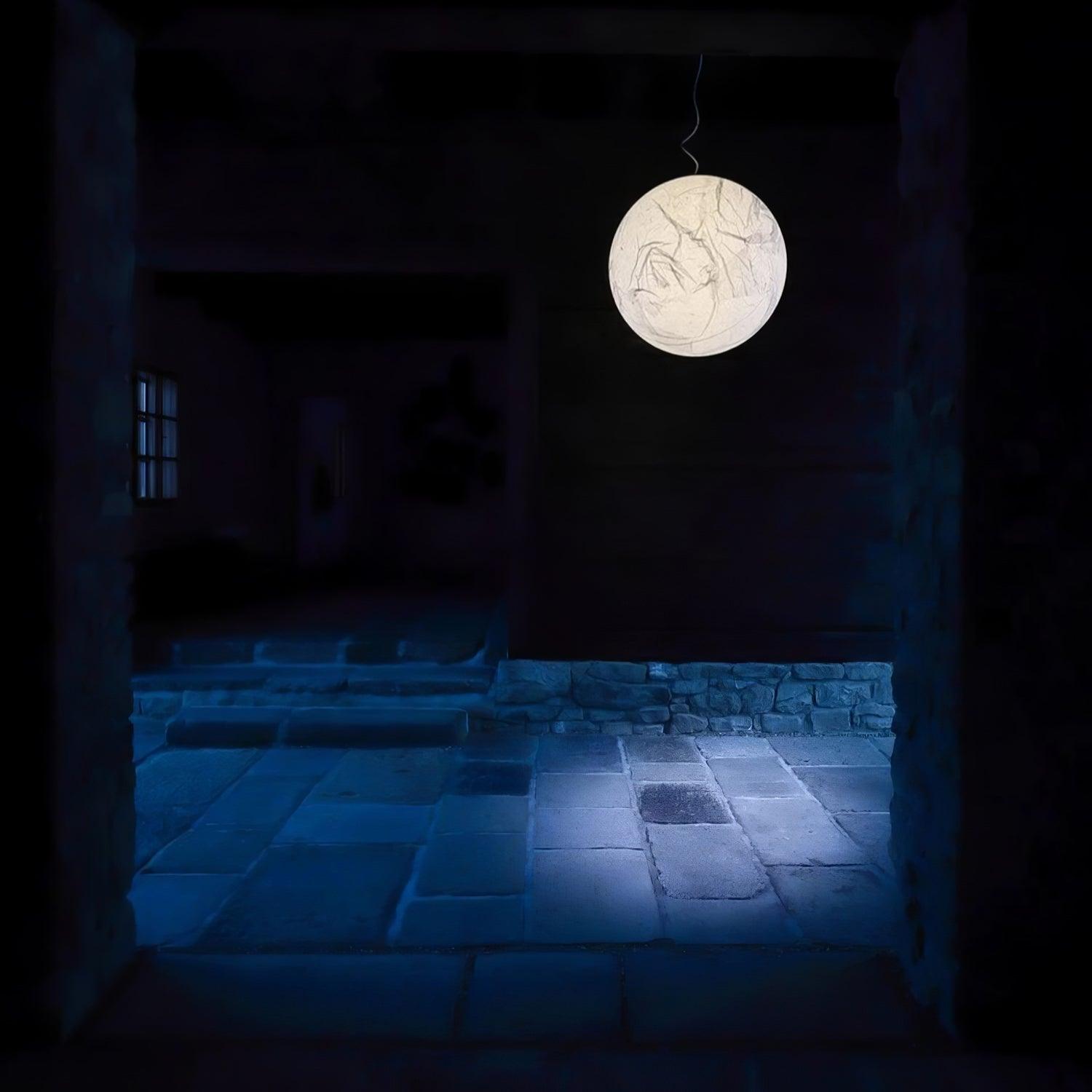 Globe Lampe Suspendue Minimaliste en Soie - Neutralighting