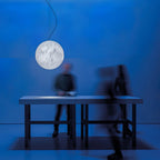 Globe Lampe Suspendue Minimaliste en Soie - Neutralighting