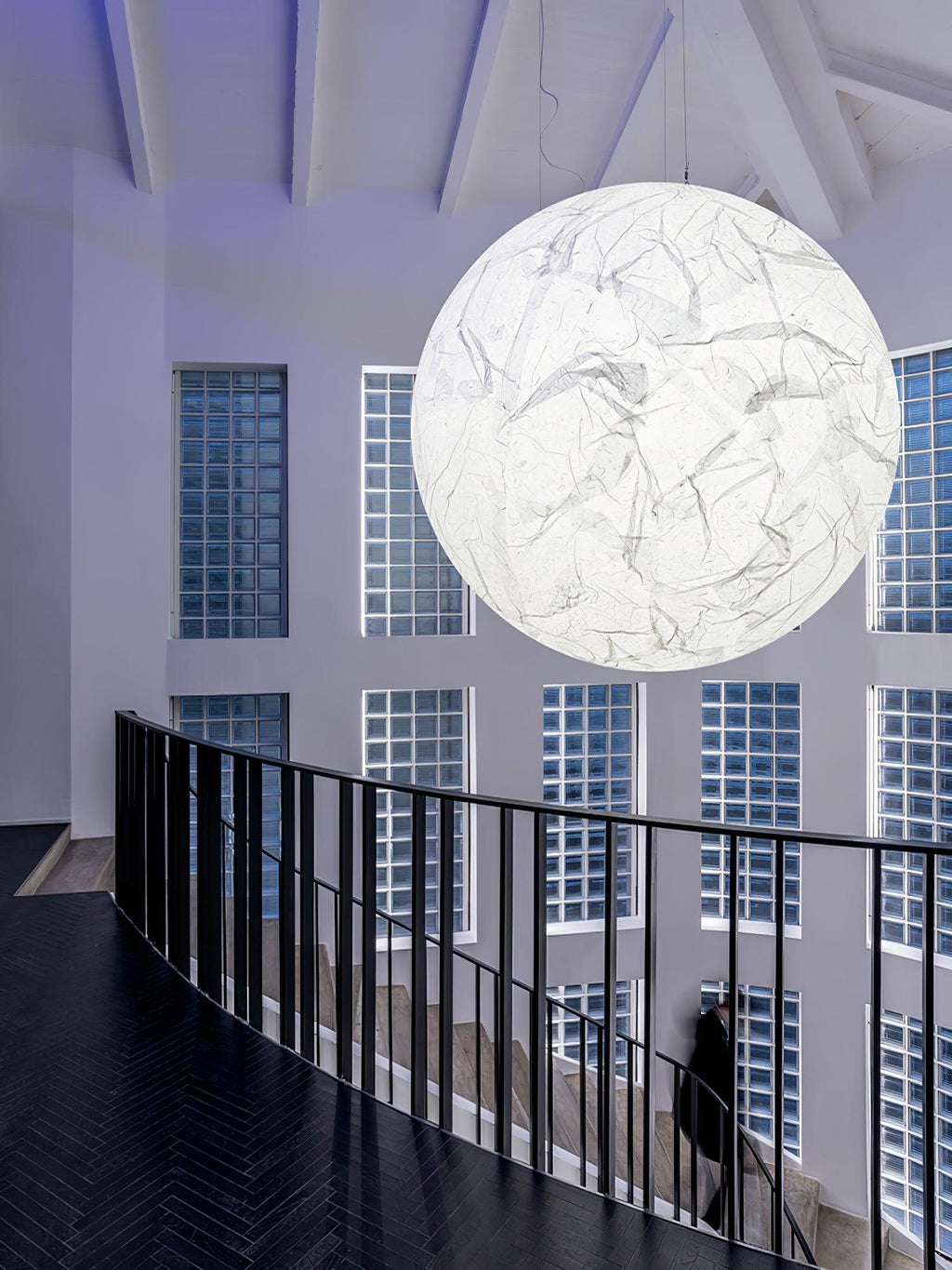 Globe Lampe Suspendue Minimaliste en Soie - Neutralighting