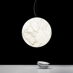 Globe Lampe Suspendue Minimaliste en Soie - Neutralighting