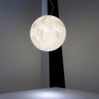 Globe Lampe Suspendue Minimaliste en Soie - Neutralighting