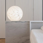 Globe Lampe Suspendue Minimaliste en Soie - Neutralighting