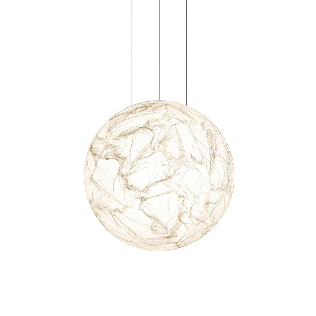 Globe Lampe Suspendue Minimaliste en Soie - Neutralighting