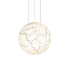 Globe Lampe Suspendue Minimaliste en Soie - Neutralighting
