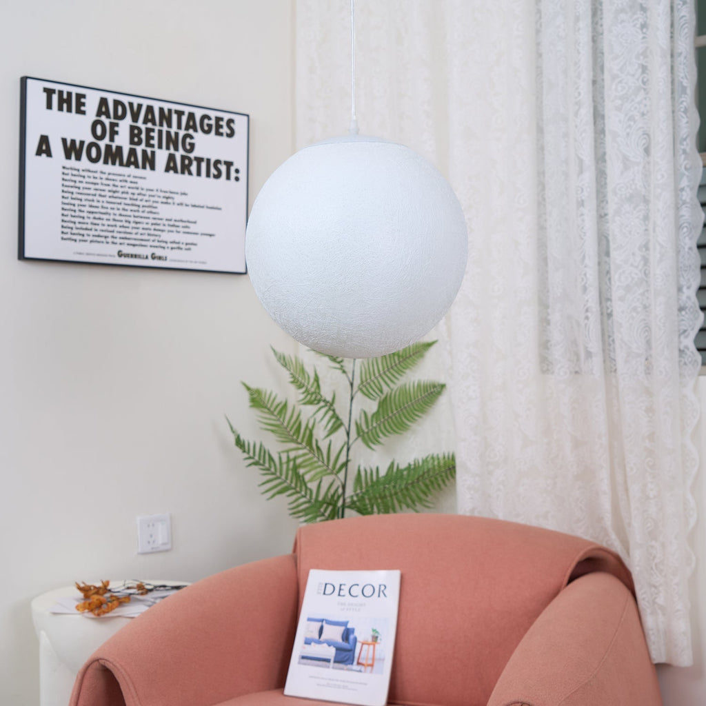 Lustra Suspension Lampe en Forme de Lune pour Salon - Neutralighting