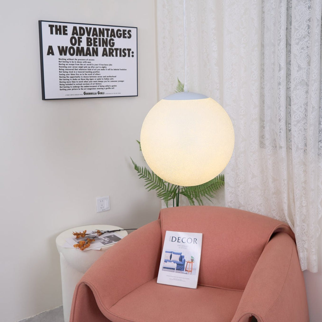 Lustra Suspension Lampe en Forme de Lune pour Salon - Neutralighting
