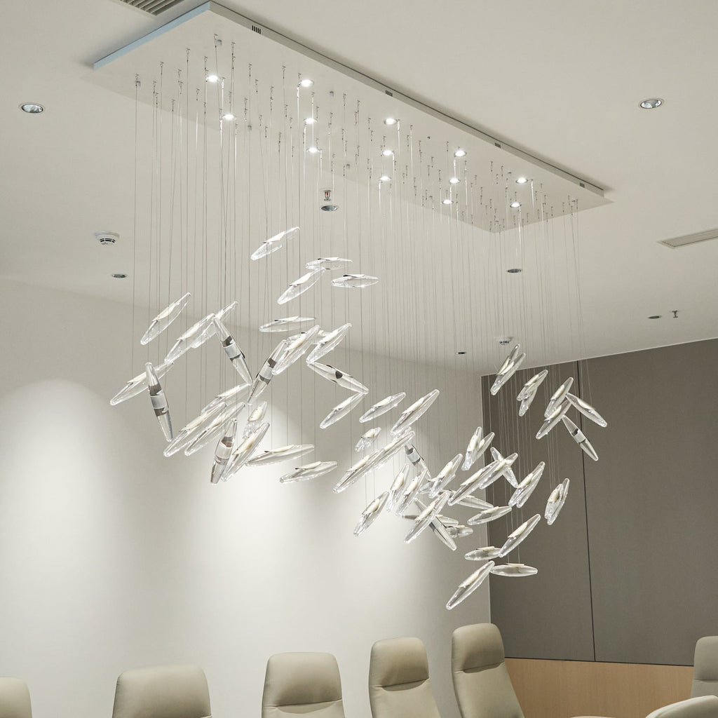 Armira Chandelier en Verre de Luxe - Neutralighting