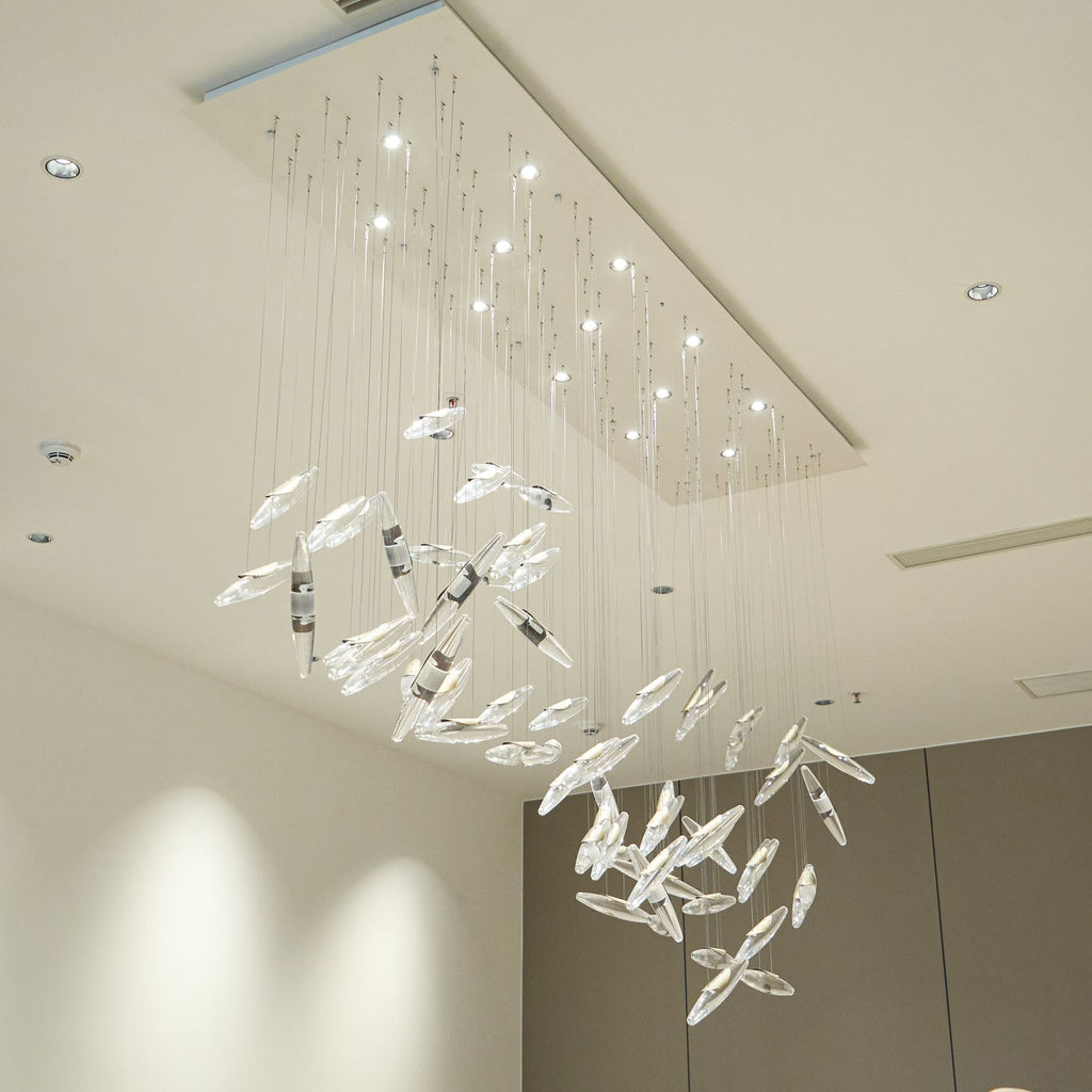 Armira Chandelier en Verre de Luxe - Neutralighting