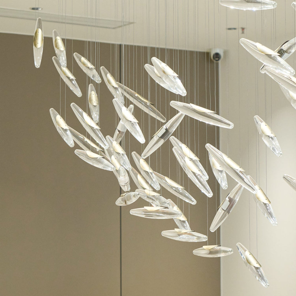 Armira Chandelier en Verre de Luxe - Neutralighting