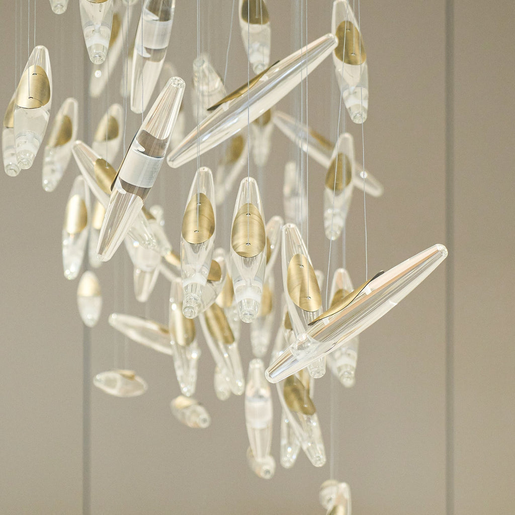 Armira Chandelier en Verre de Luxe - Neutralighting