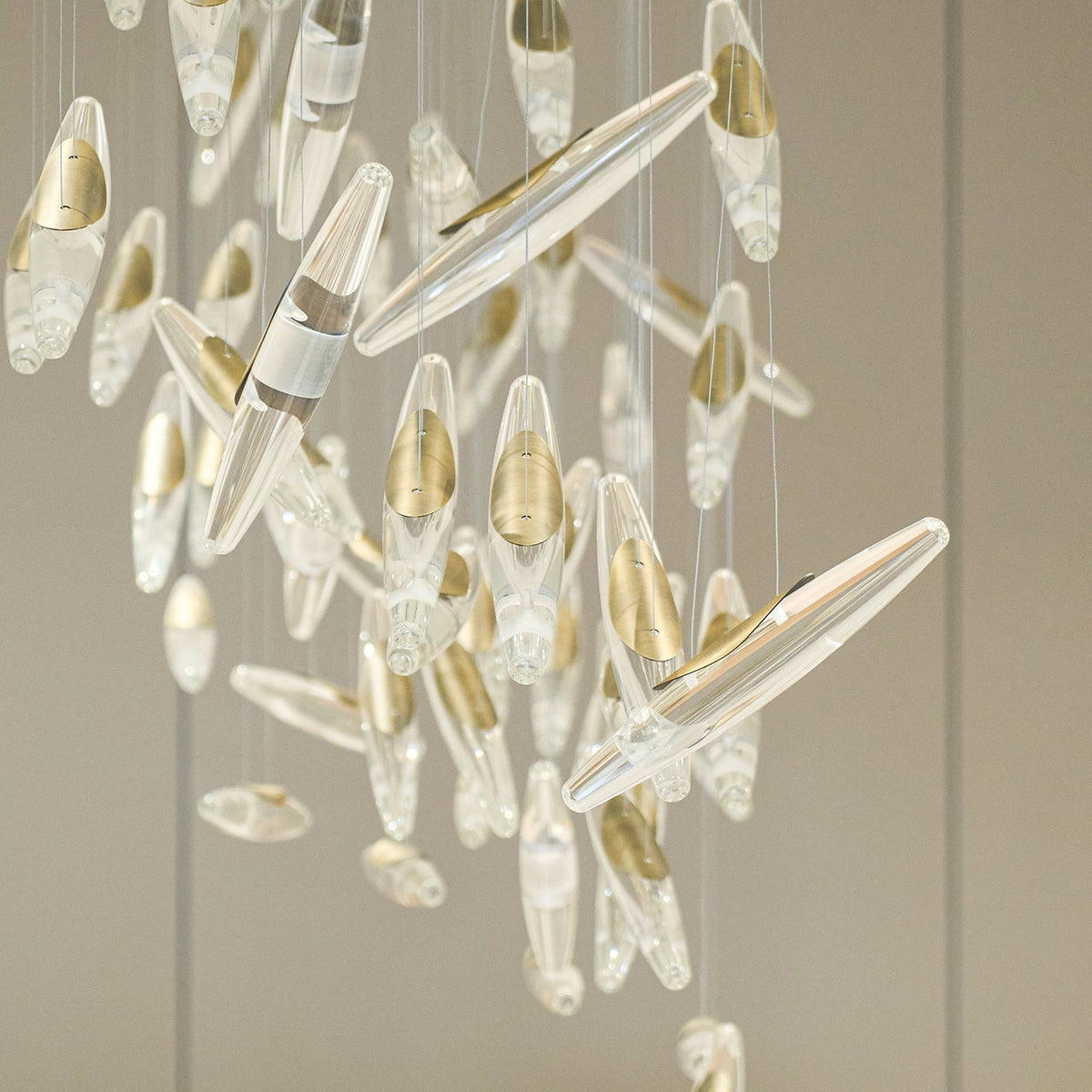 Armira Chandelier en Verre de Luxe - Neutralighting