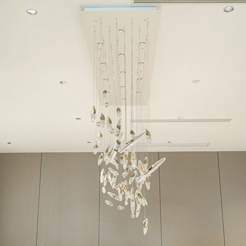 Armira Chandelier en Verre de Luxe - Neutralighting