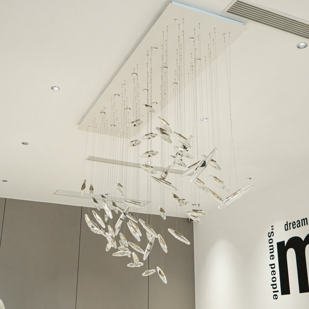 Armira Chandelier en Verre de Luxe - Neutralighting