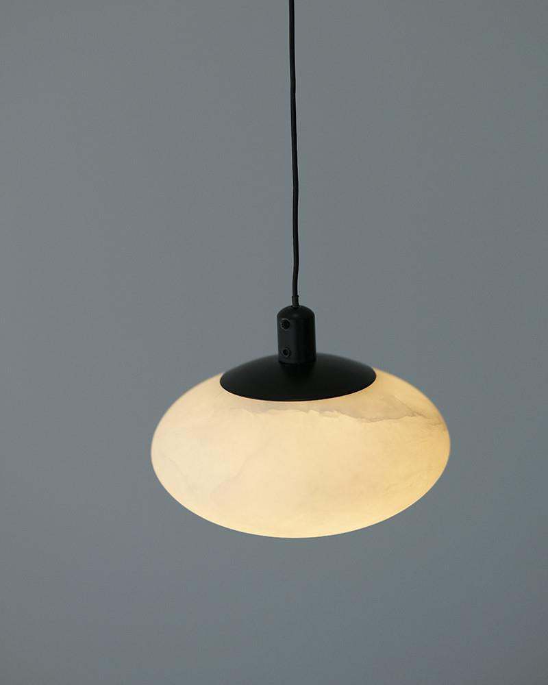 Cuthean Lampe Suspendue En Laiton Et Albâtre Minimaliste Moderne - Neutralighting