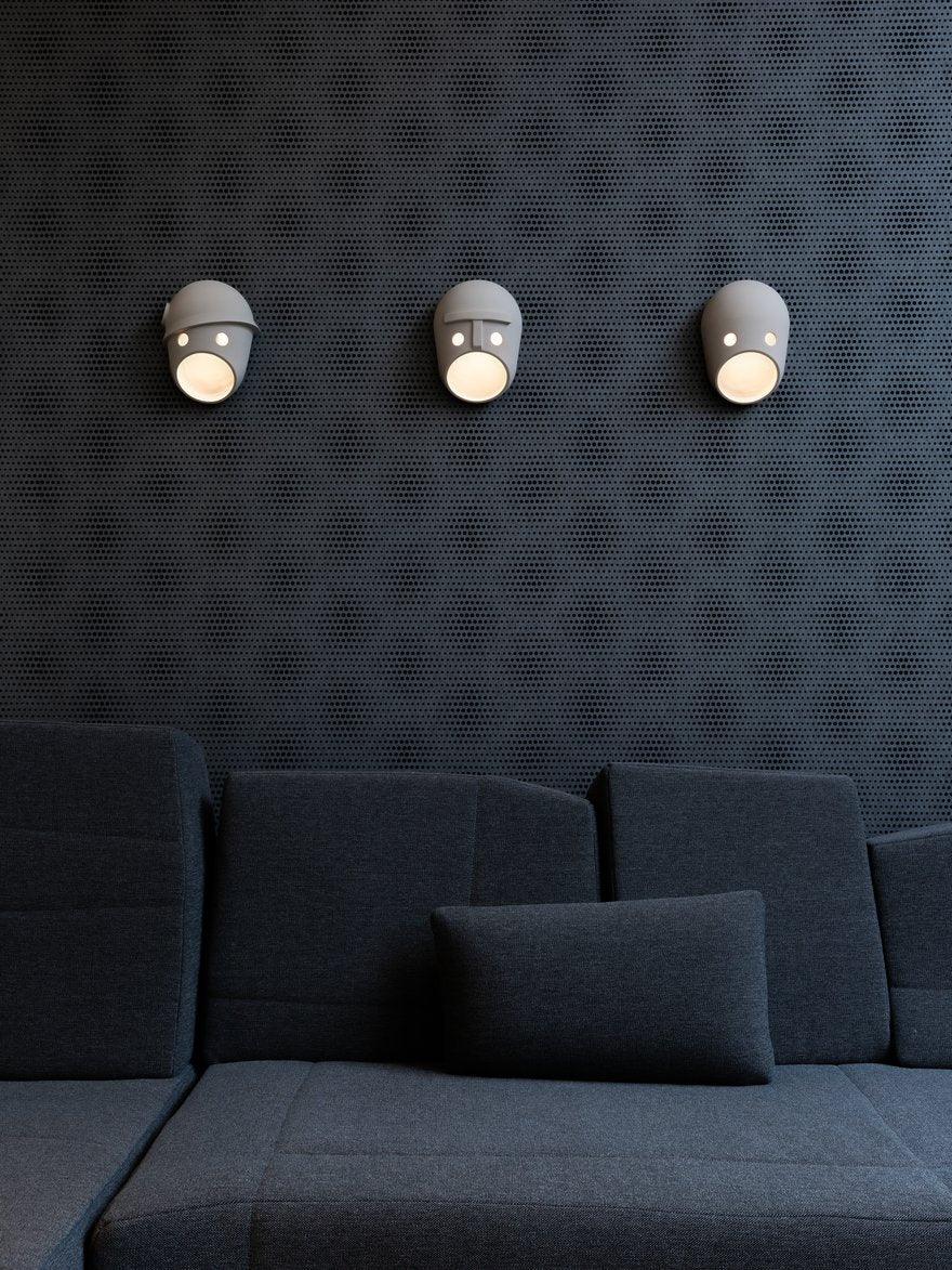 Mask Applique Murale en Résine Créativité Individuelle - Neutralighting